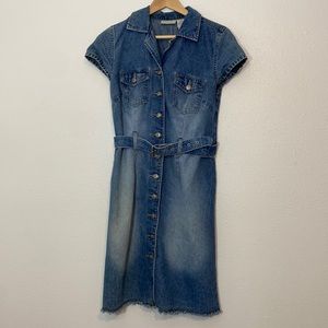 Missy 5/8 6 faded glory denim dress